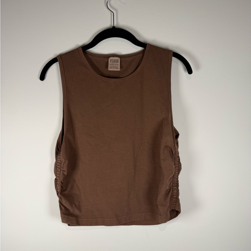 Victoria's Secret PINK Brown Sleeveless Women's Tank Top